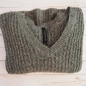 Gray Oversized Sweater